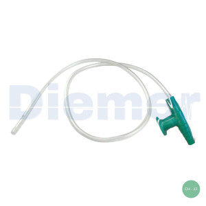 Sonda de Sucção Com Controle Nº 14 Verde-Mar